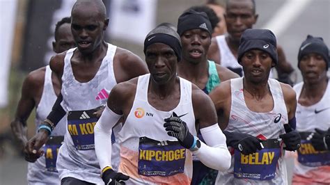 Kipchoge says leg injury foiled Boston Marathon attempt